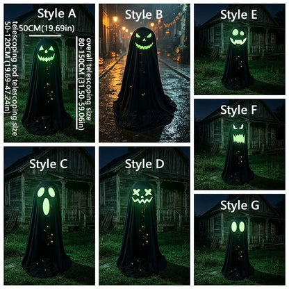 Light-Up Standing Ghost Decor