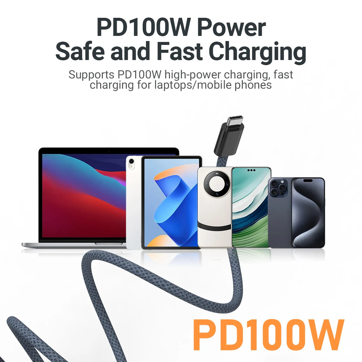 Magnetic USB-C Cable