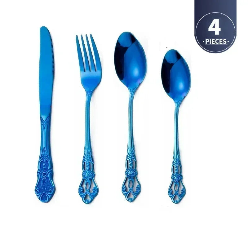Luxury Gold Cutlery Set