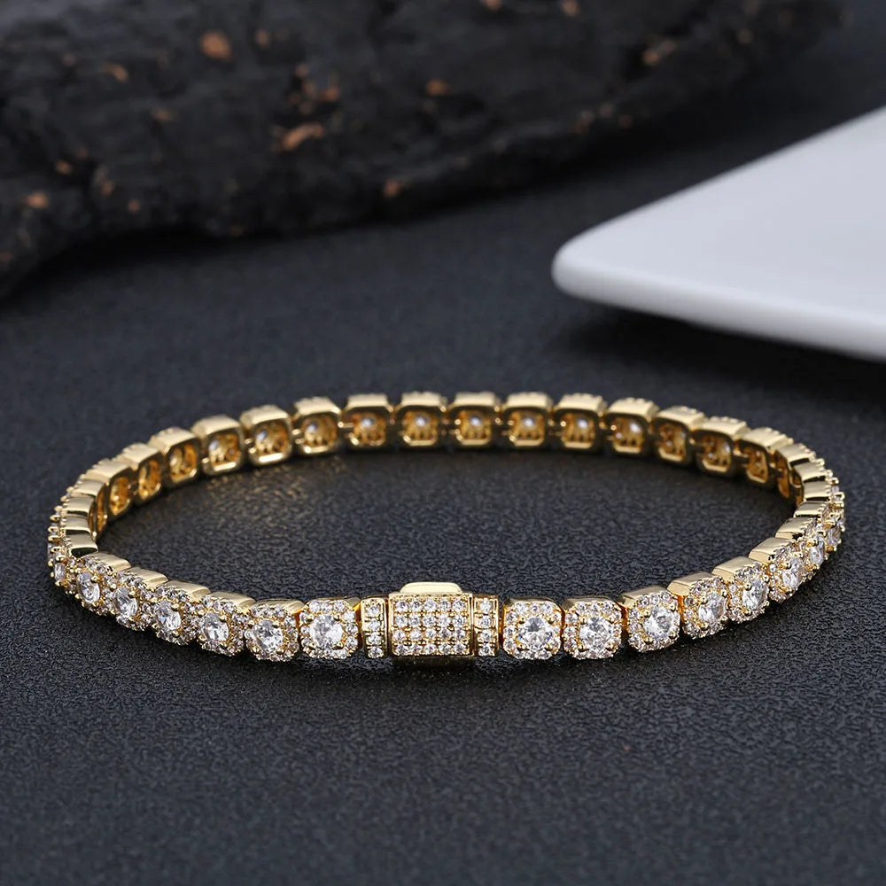 5mm Iced Tennis Chain Bracelet