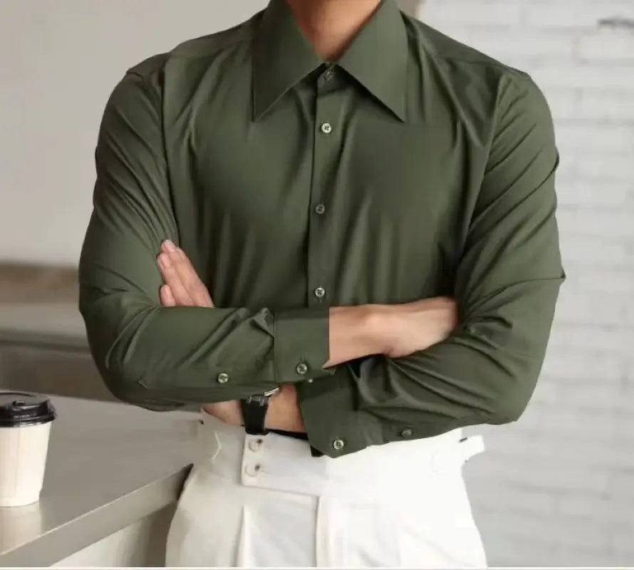 Business French Cuff Dress Shirt
