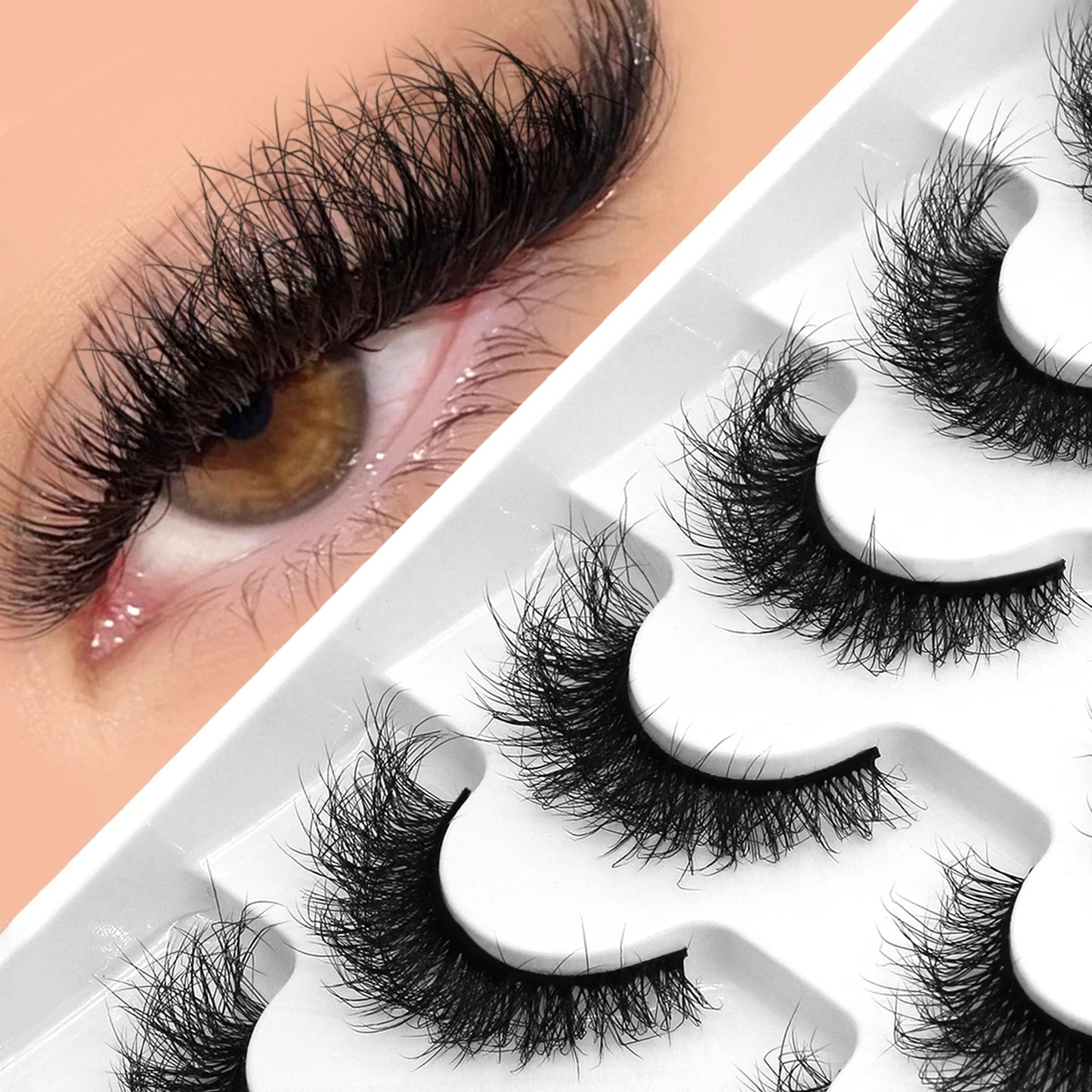 Thick Fluffy Strip Eyelashes