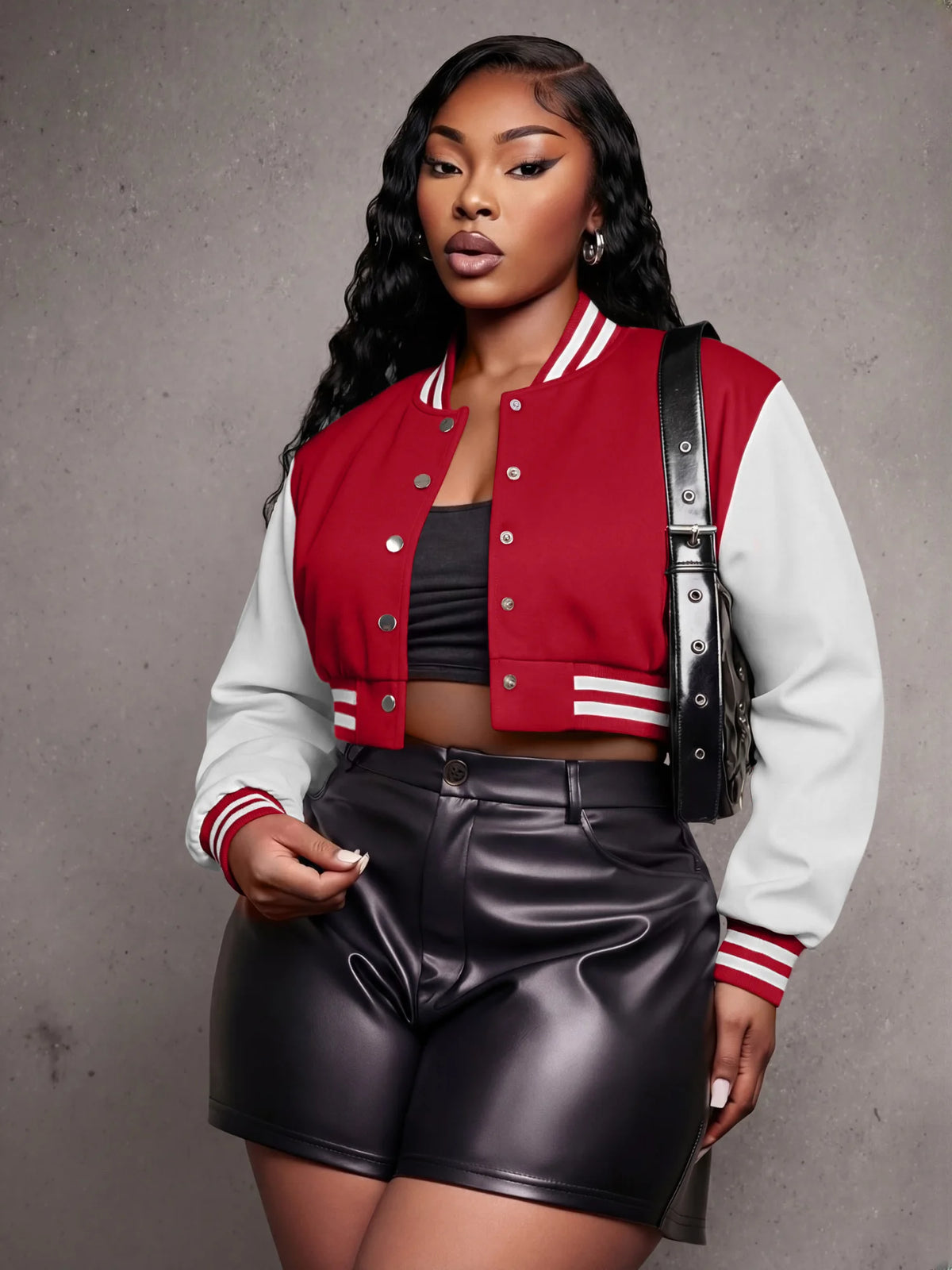 Spliced Varsity Jacket