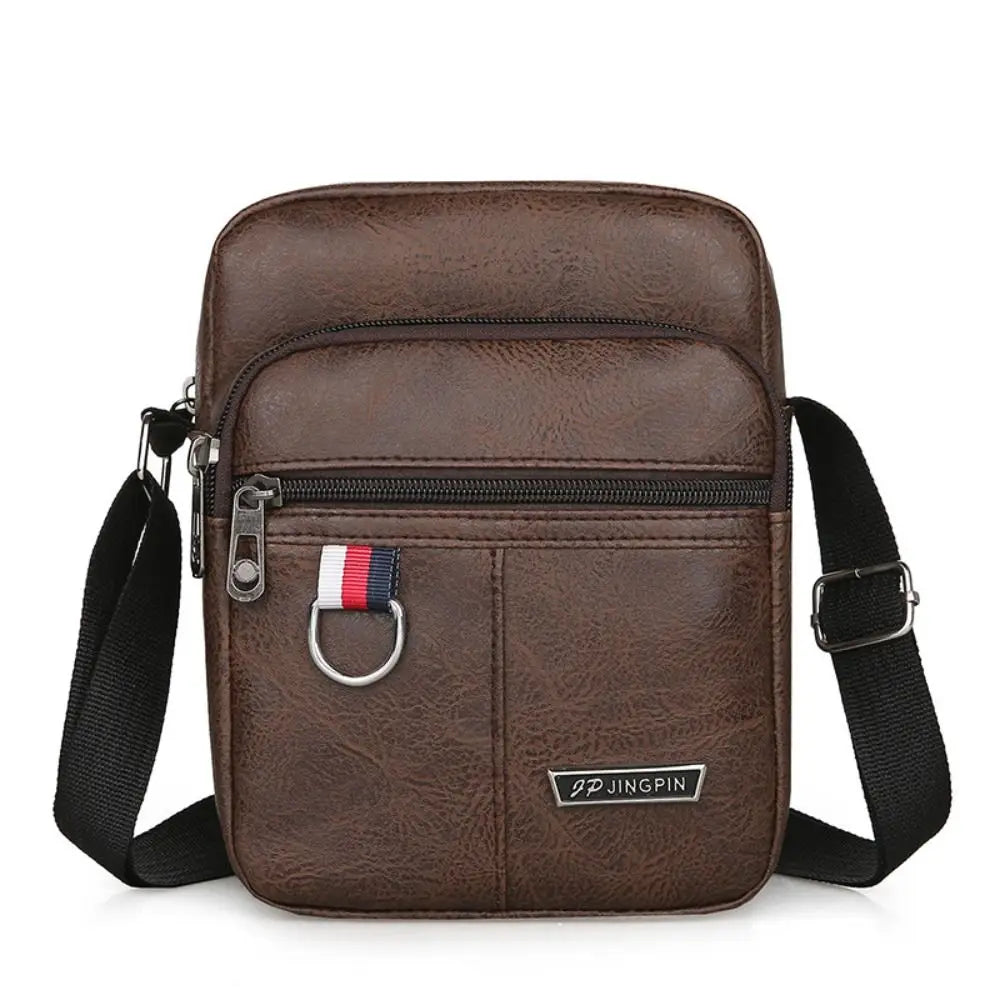 TPU Leather Saddle Sling Bag