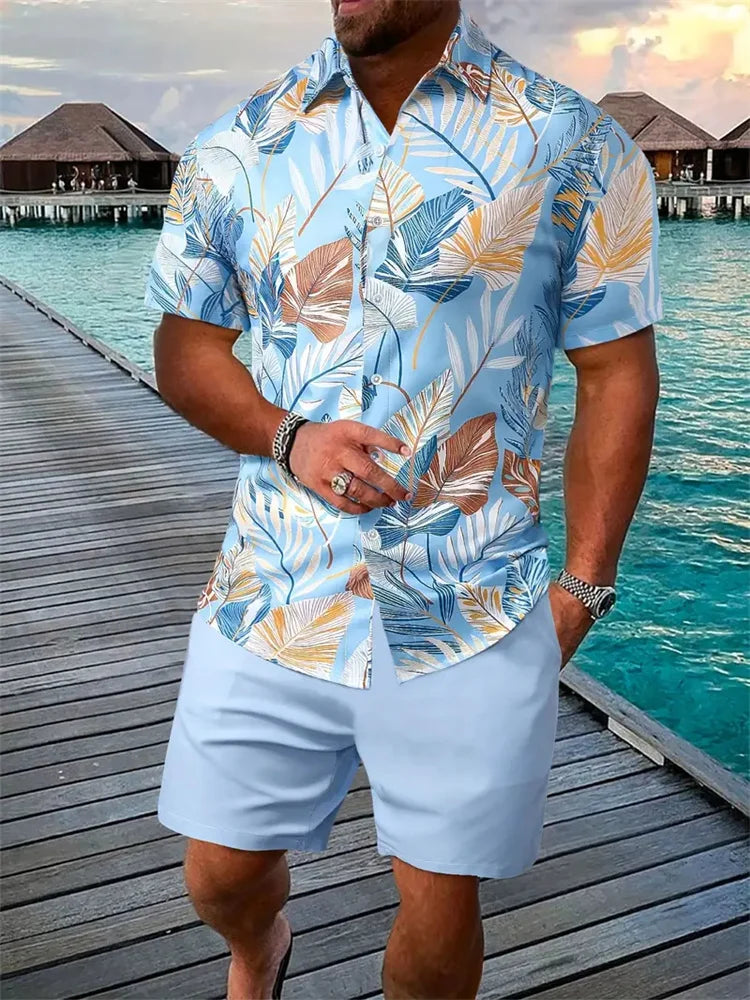 3D Print Hawaiian Shirt Set