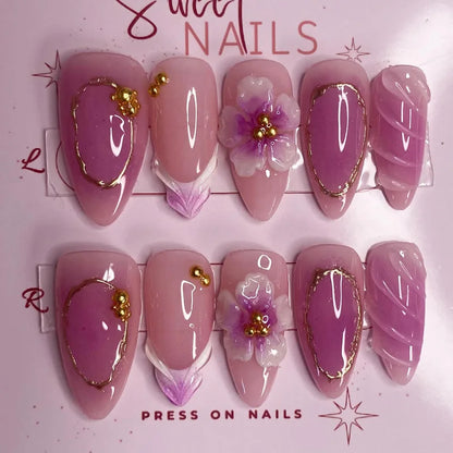 Y2K Cat Eye Press-On Nails