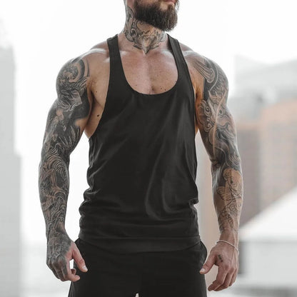 Men’s Gym Stringer Tank Top