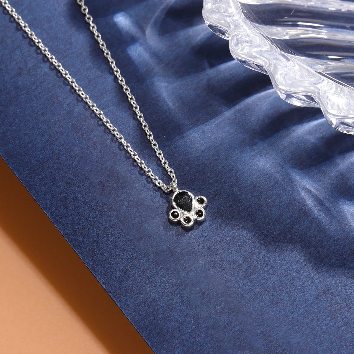 Animal Pendant Silver Necklace
