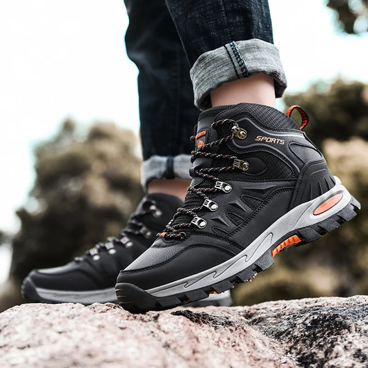 Waterproof Leather Desert Boots
