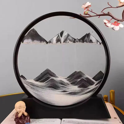 Moving Sand Art