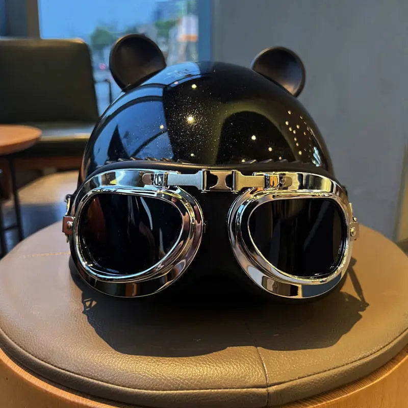 Retro Lightweight Half Helmet