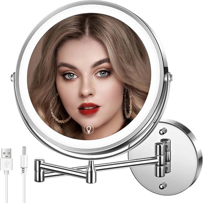 8" LED Wall Mirror