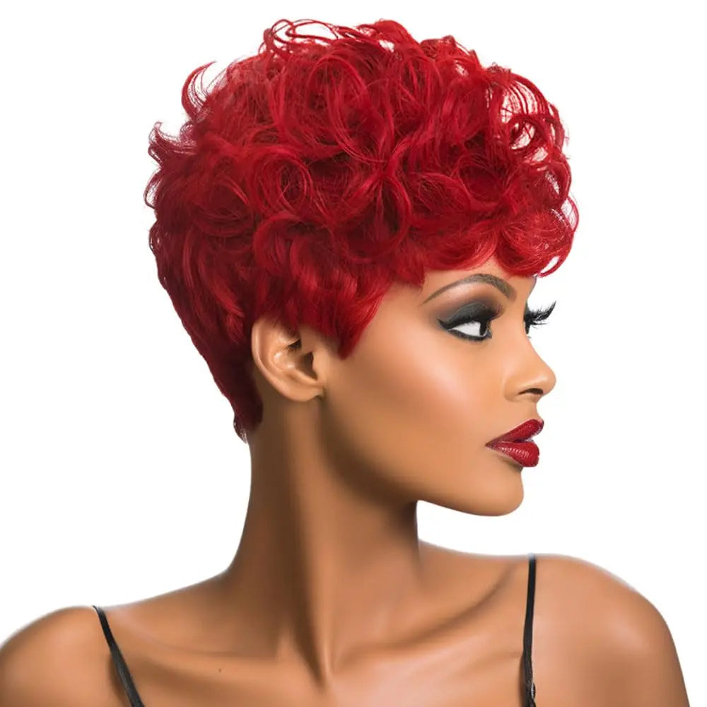 Short Curly Elf Wig
