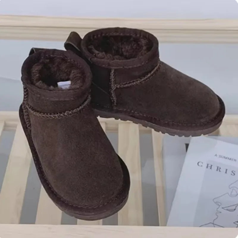 Plush-Lined Ankle Boots
