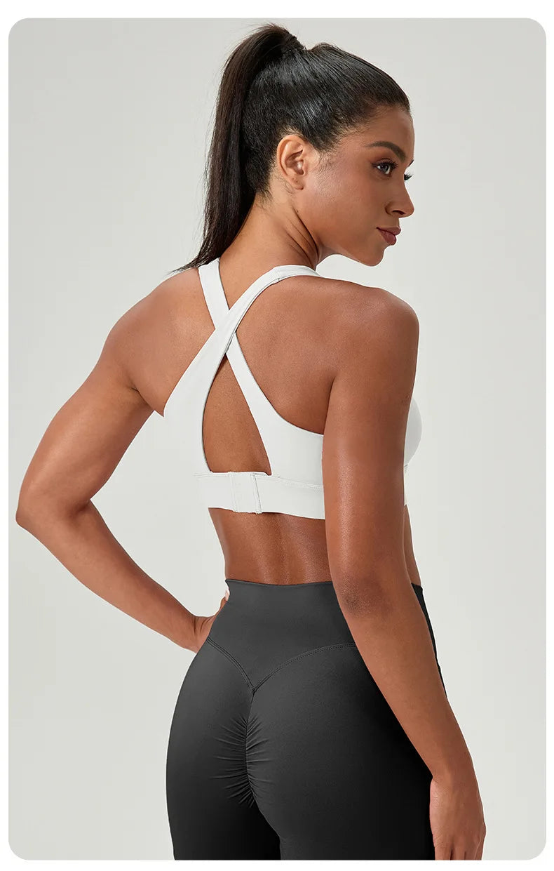 Yoga bra detachable padding quick-drying