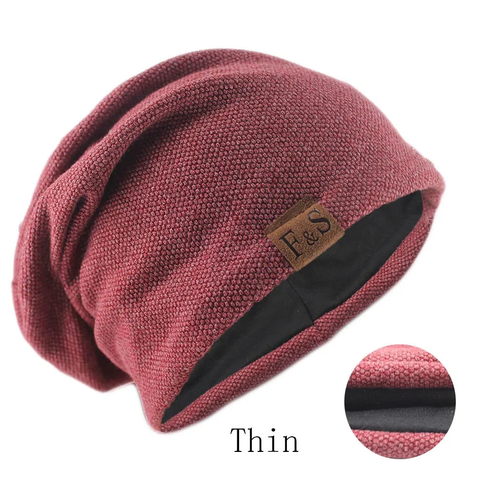 Autumn Knitted Solid Beanie