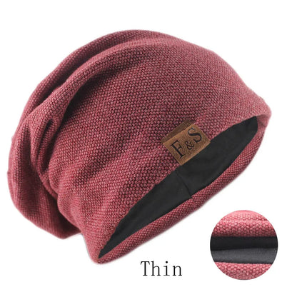 Autumn Knitted Solid Beanie