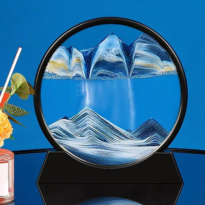 Moving Sand Art