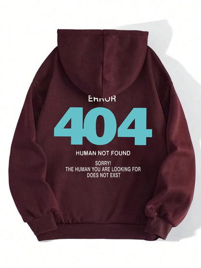 Fleece Graphic Pullover Hoodie