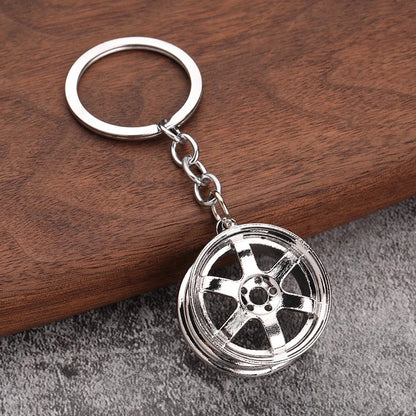 Creative Gear Head Keychain Speed