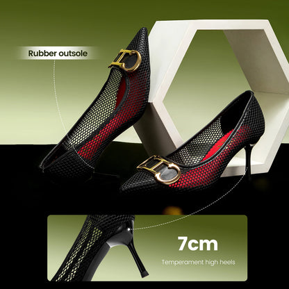 Red Hollow Heels