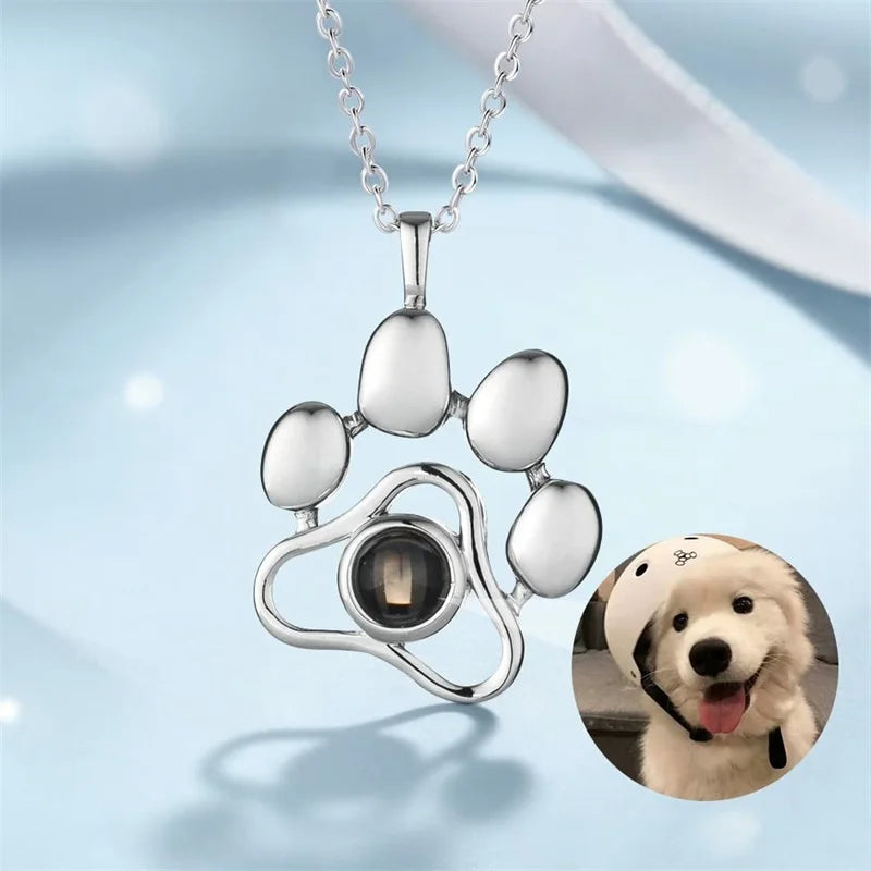 Personalized Photo Projection Necklace
