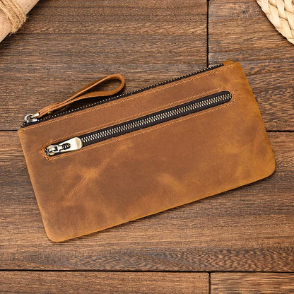 Leather Long Wallet