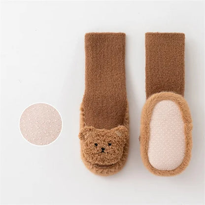 Cartoon Bear Baby Sock Shoes