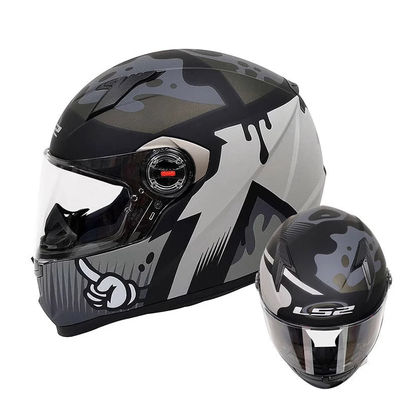 LS2 Rhinoceros Full-Face Helmet