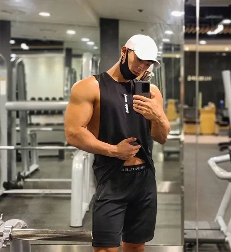 Summer Gym Vest Bodybuilding Sleeveless