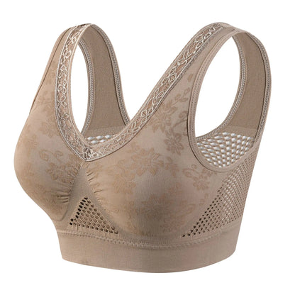 Seamless Push Up Sports Bra