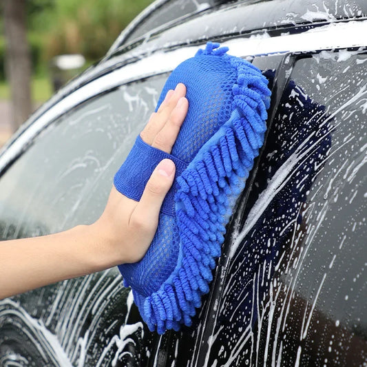 Microfiber Chenille Car Sponge