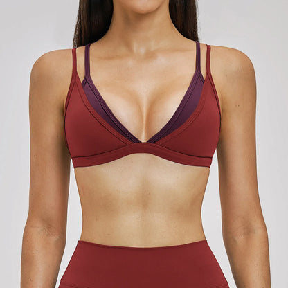 Sexy Sports Bra Gym Top
