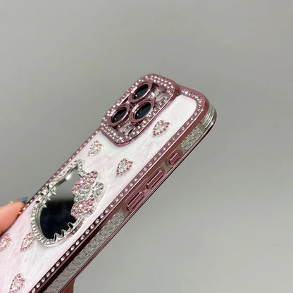 Cartoon Silicone Chain Case for iPhone 17 Pro Max | 17 Pro | 16 Pro Max | 16 Pro | 15 Pro Max | 15 Pro