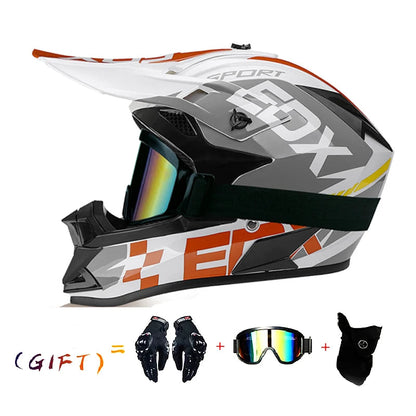 VGV Three-Piece Off-Road Motocross Helmet