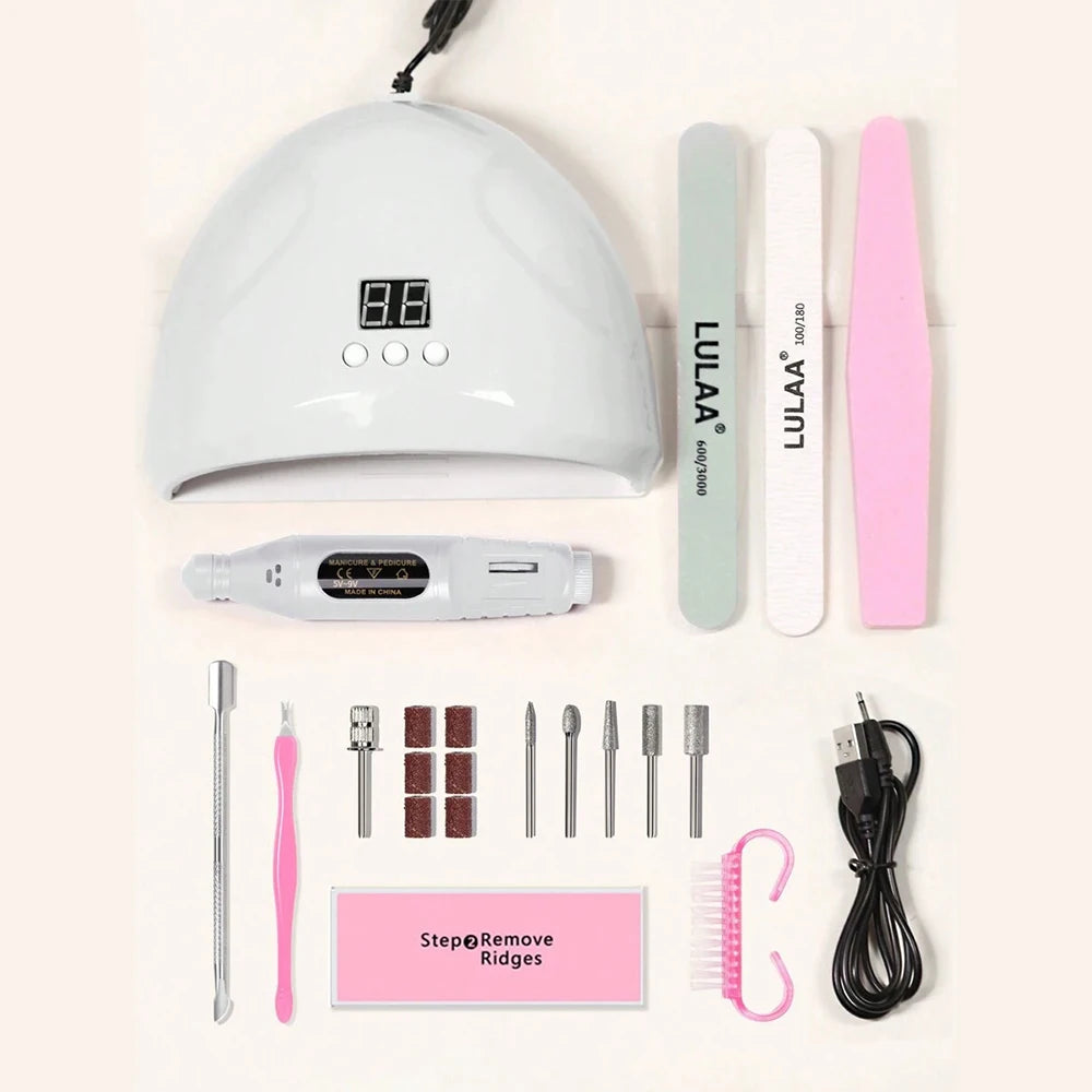 Electric Nail Drill Manicure Kit