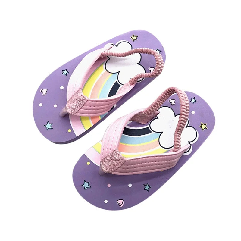 Back-Strap Flip Flop Sandals