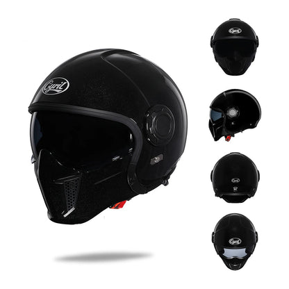 CYRIL Double-Lens Modular Open-Face Helmet