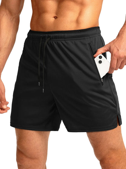 5-Inch Zippered Pocket Running Shorts