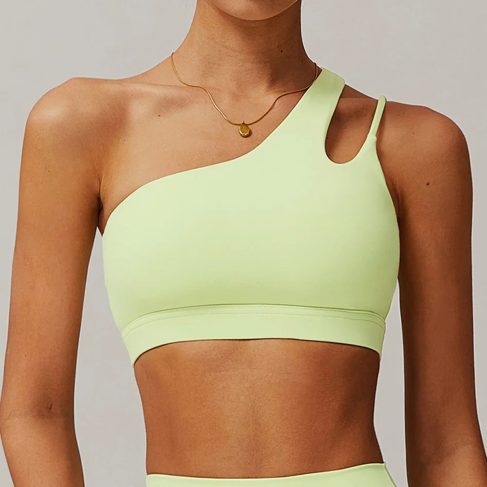 Cloud Hide One-Shoulder Bra