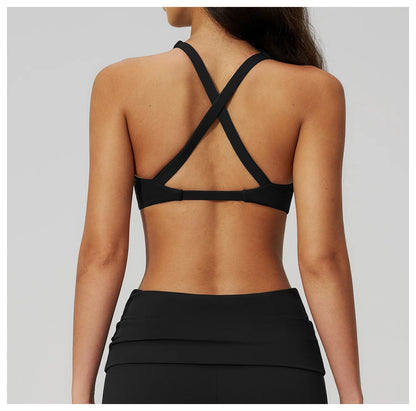 Yoga Bra High Elasticity Cross