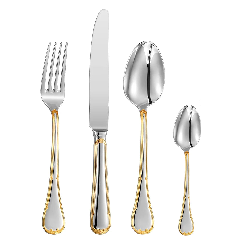 Metal Silver Cutlery Set Piece