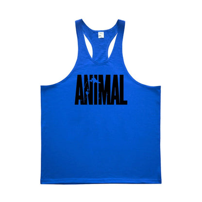 ANIMAL Letter Printed Gym Clothing