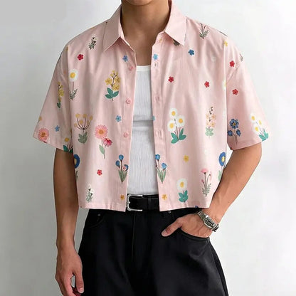 Floral Print Casual Shirt