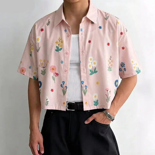 Floral Print Casual Shirt