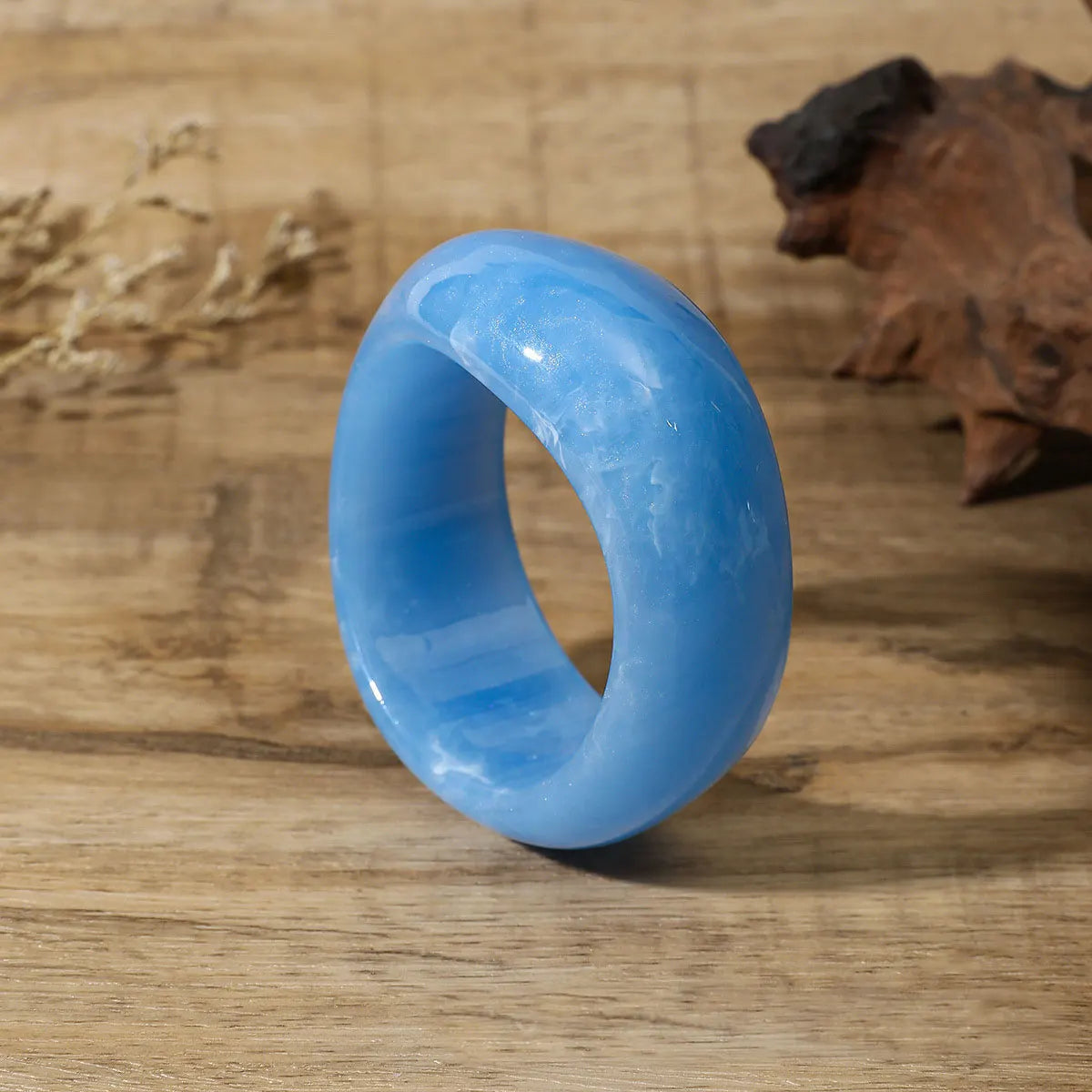 Fashion Irregular Acrylic Resin Bangles