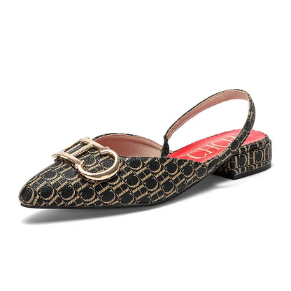 Pointed Flat Sandals