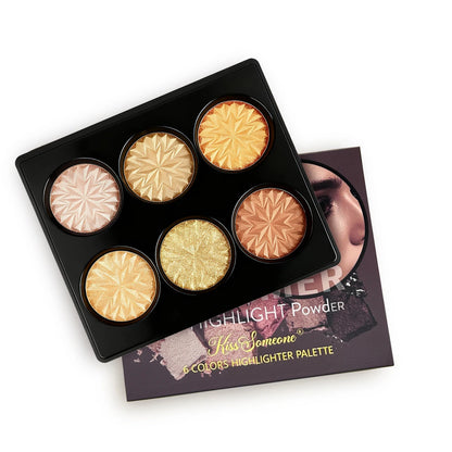 Bronzer Highlighter Palette