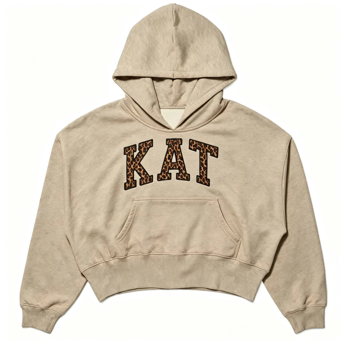 Double-Sided Print Pullover Hoodie