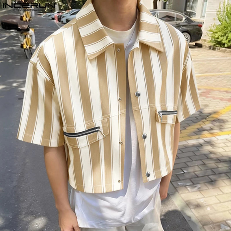 Striped Casual Summer Shirt